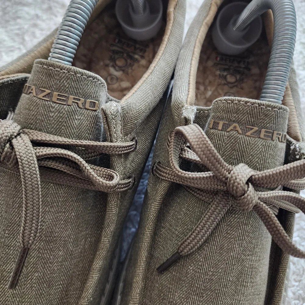 ITAZERO Allegro Loafer, Men's Size 9W, EUC - Khaki - Picture 4 of 11